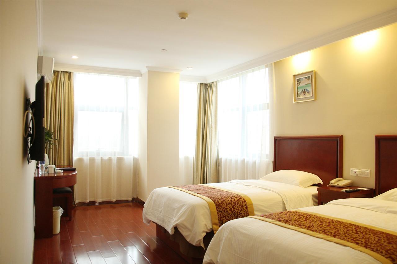 Greentree Inn Tianjin West Railway Station Stage Hotel Bagian luar foto