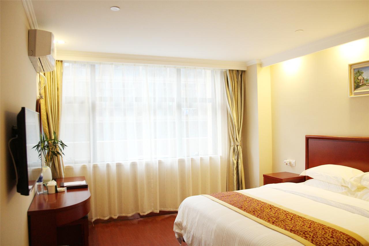 Greentree Inn Tianjin West Railway Station Stage Hotel Bagian luar foto